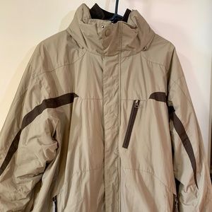 COLUMBIA MENs SKI/SNOW INTERCHANGE LARGE JACKET